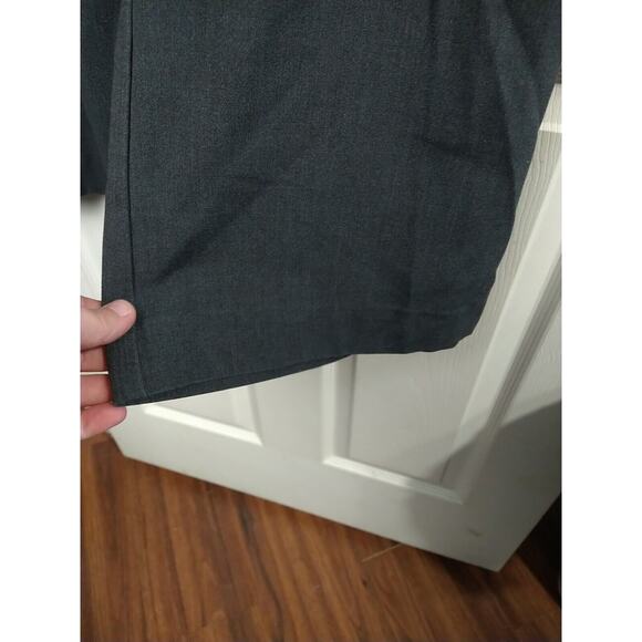 $ Covington Woman 14S Grey Trouser Pants Casual Office Business Boot Cut - Picture 8 of 10